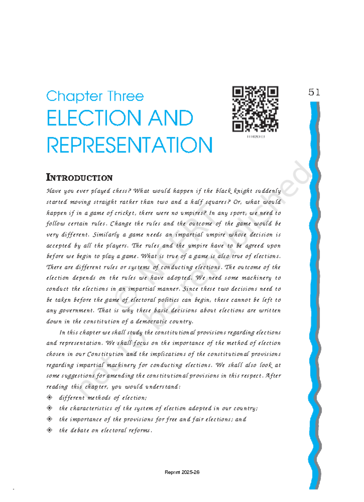 Keps203 - Chapter 3: Election and Representation in Democracy - Studocu
