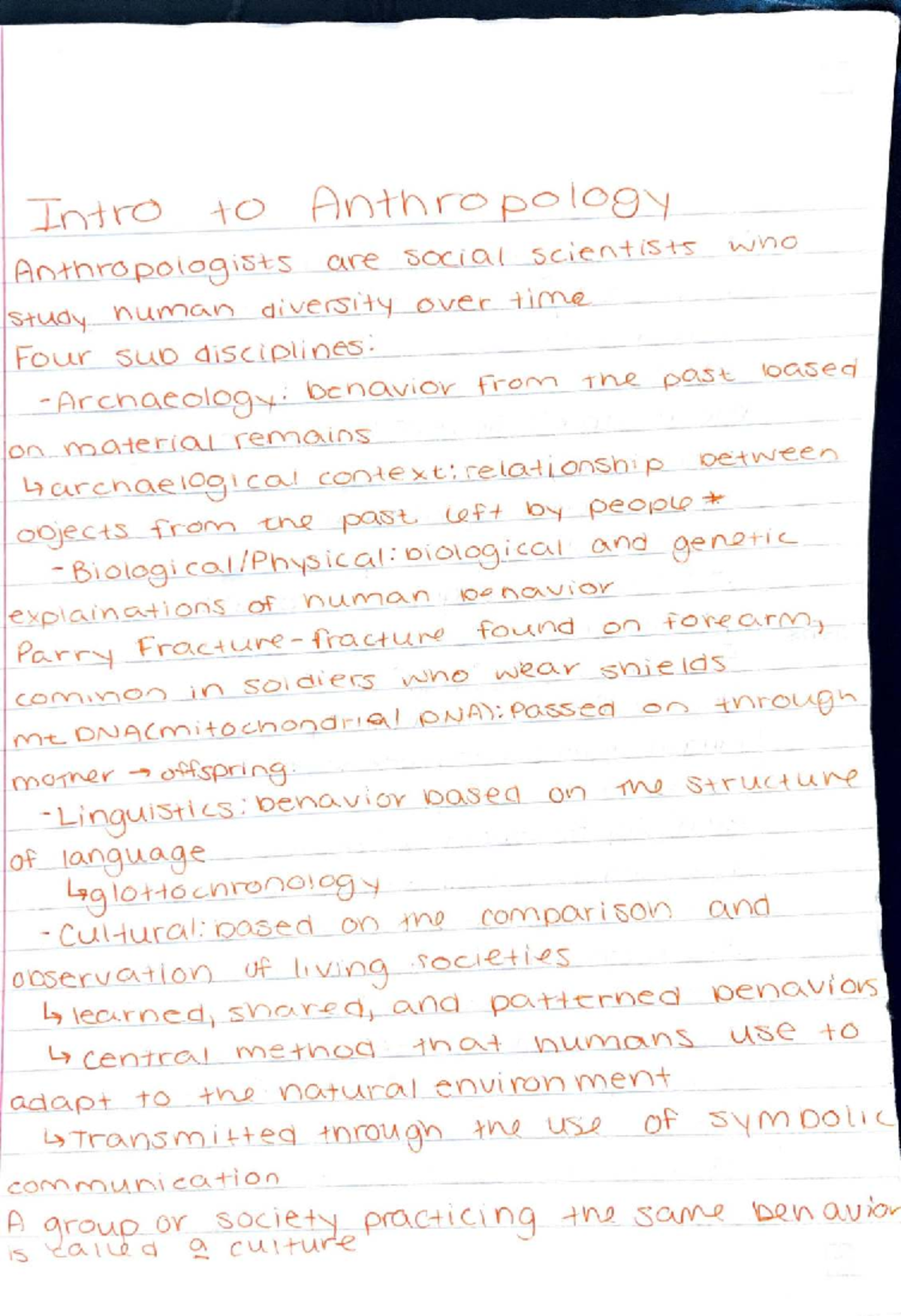 Final Exam Review Notes for ANTH 4075804: Cultural Anthropology - Studocu