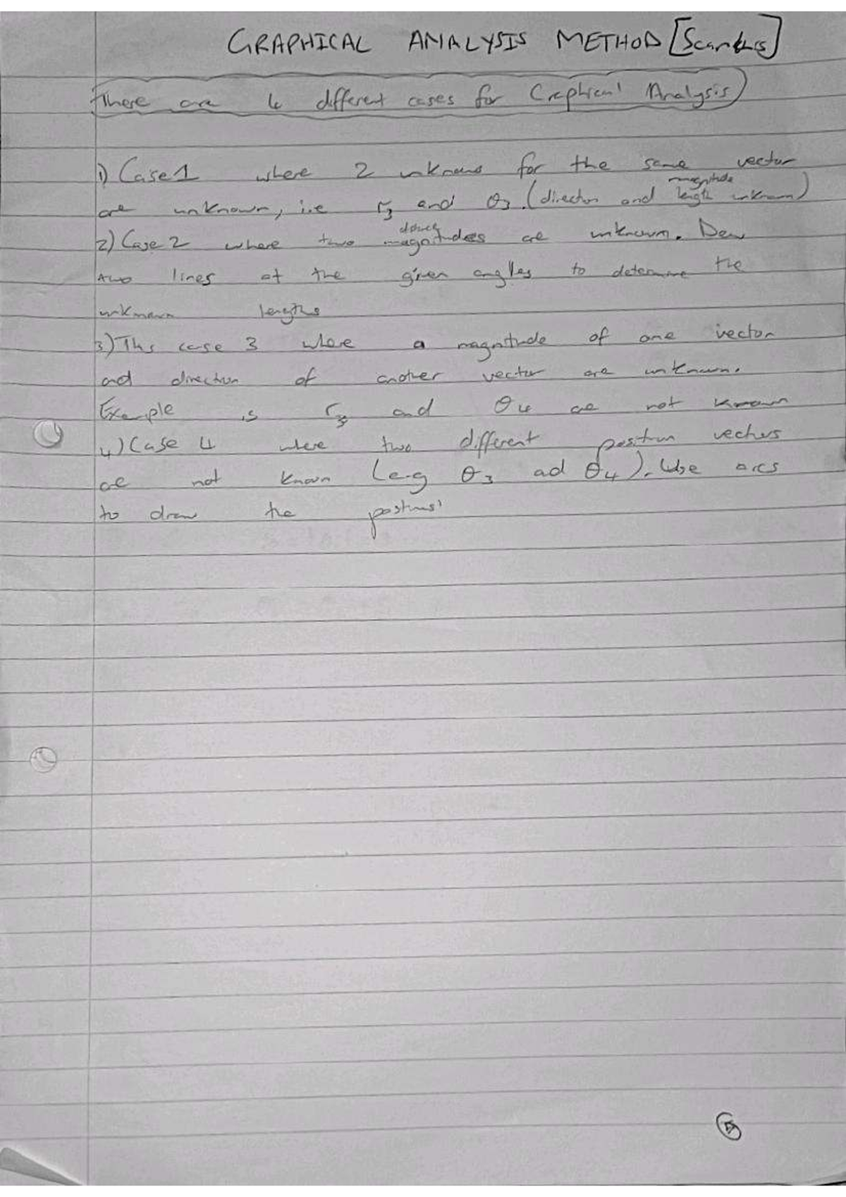 Position Analysis Notes-17 Feb 2025 - GRAPHICAL ANALYSIS METHOD There ...