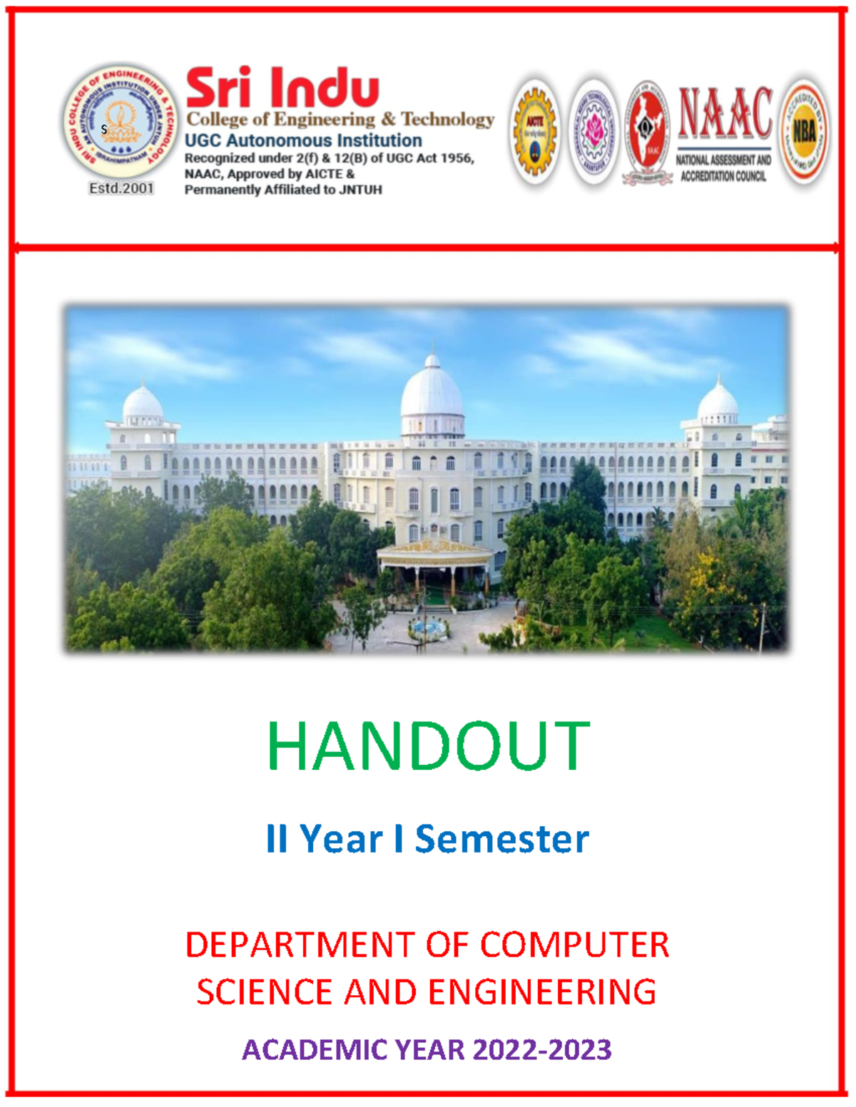 R20CSE21L3 Object Oriented Programming Lab Manual and Index - Studocu
