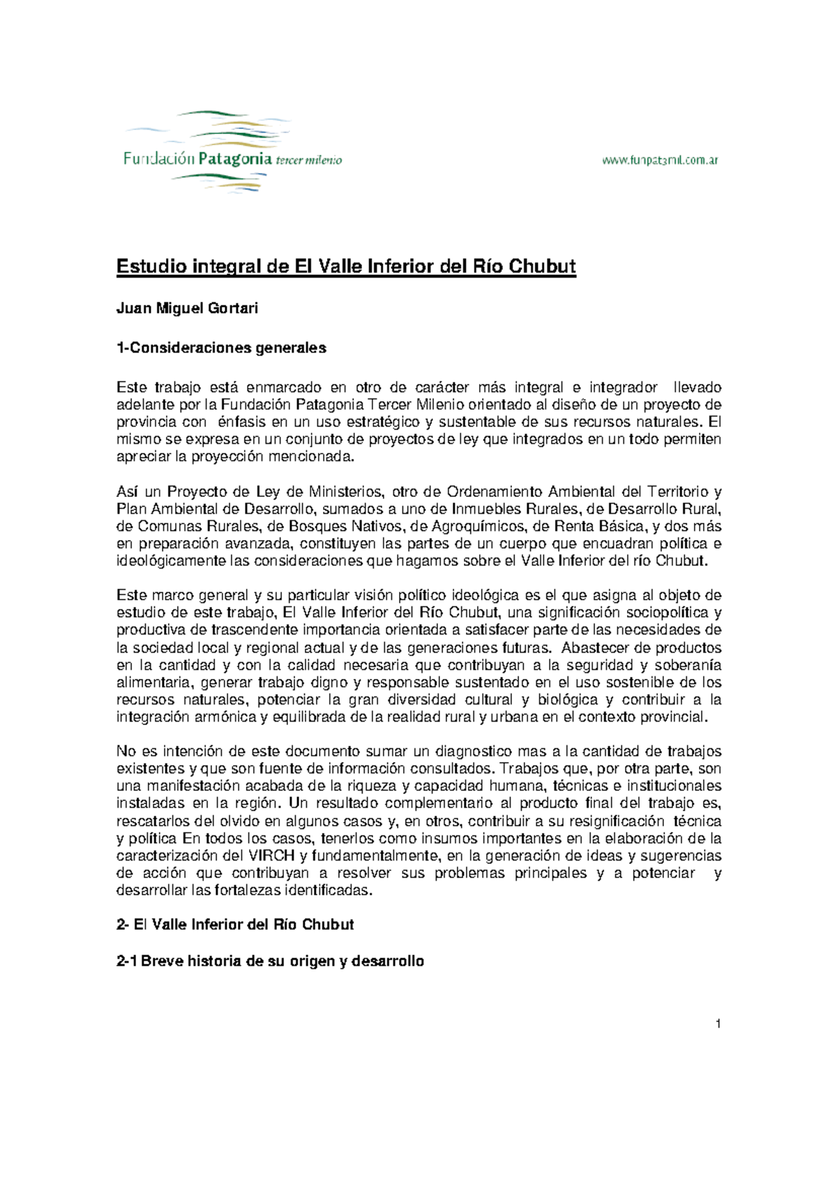 Analisis Integral del Virch - Estudio integral de El Valle Inferior del ...