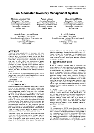 Agile Manufacturing Through Inventory Management - See discussions ...