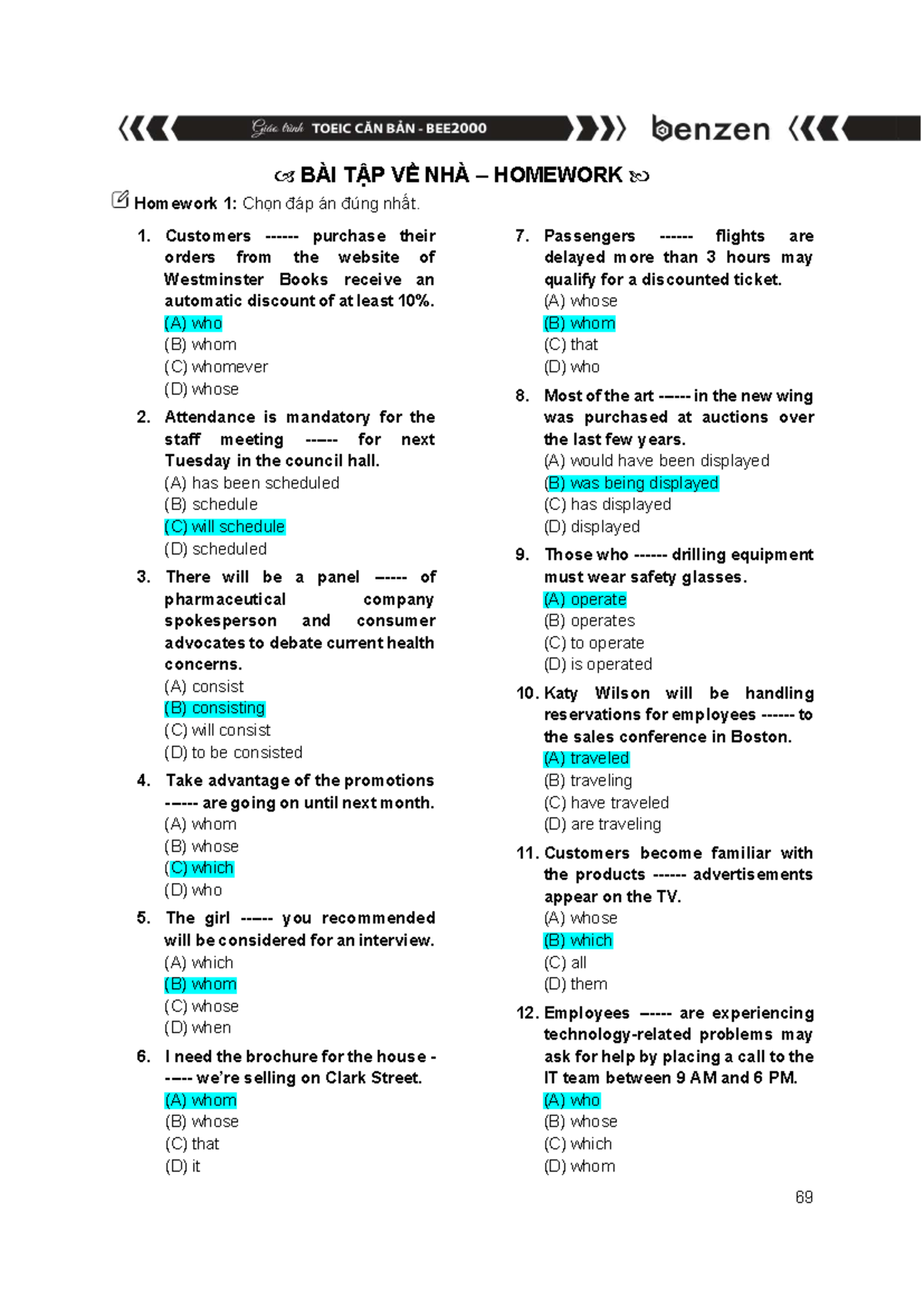 BÀI TẬP VỀ NHÀ: Homework 1-3 Chi Tiết và Đáp Án Chính Xác - Studocu