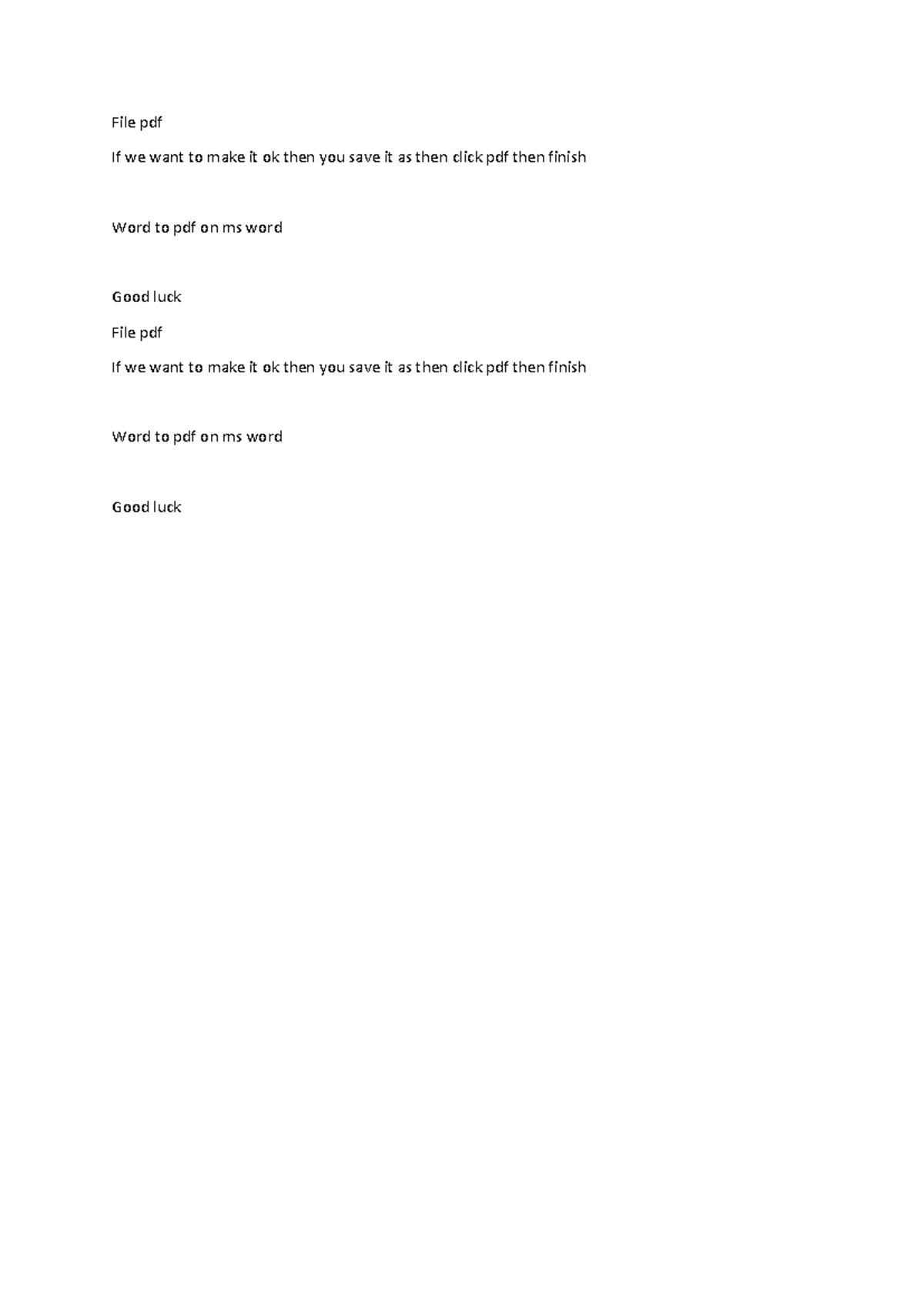 Converting Word Documents to PDF Format Steps and Tips - Studocu