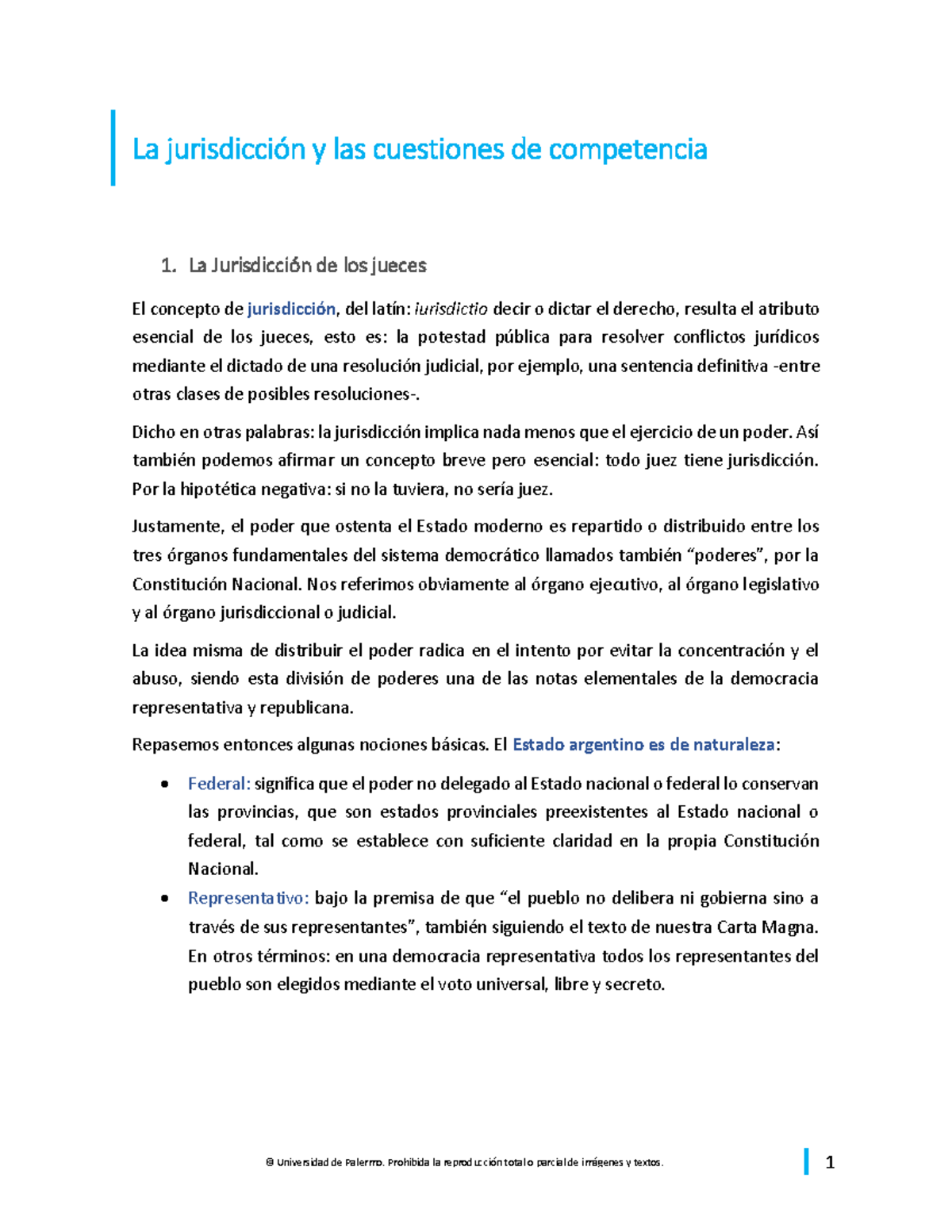 0154 APU La jurisdicción y las cuestiones de competencia 231Q v1-0 - La ...