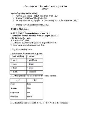 [Solved] Gip ti thit k hot ng dy hc cho tit ni v nghe CHng mnh l bn tht ...