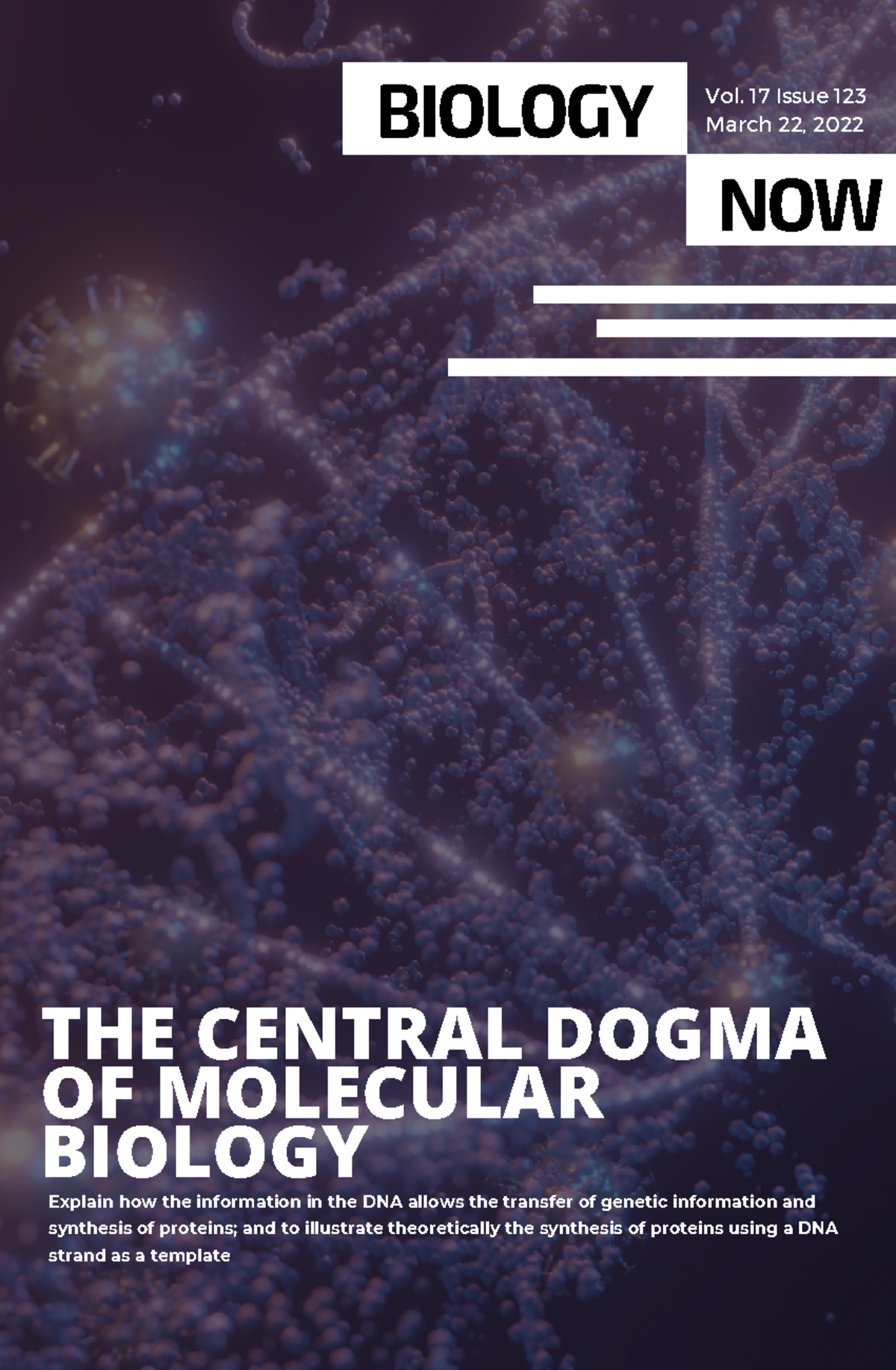 The Central Dogma of Molecular Biology (DNA) - Vol. 17 Issue 123 ...