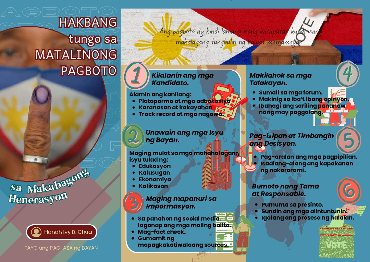 Hakbang Tungo sa Matalinong Pagboto: Gabay sa AGBOTO - Studocu