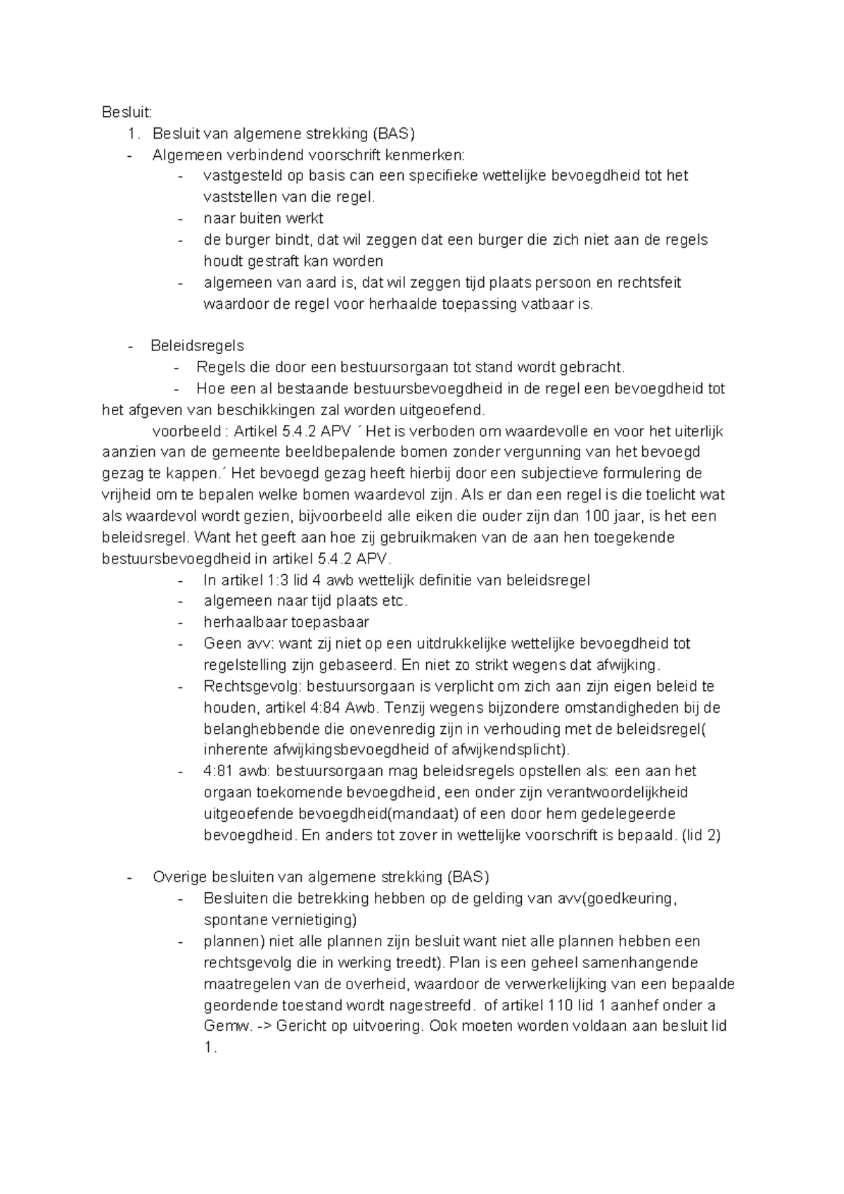 Besluit en Beschikking: Belangrijke Kenmerken en Soorten (JUR-101 ...