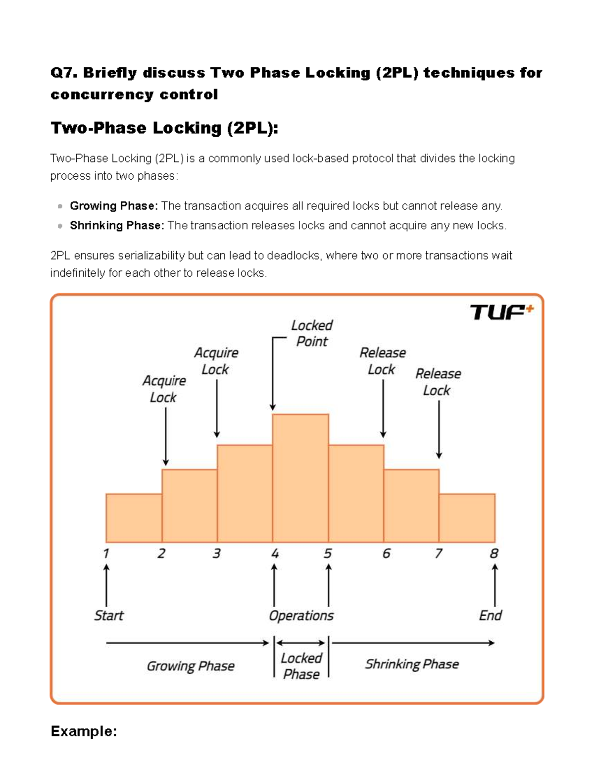 MOD 5 DBMS: Two Phase Locking, Deadlocks, and NoSQL Characteristics ...