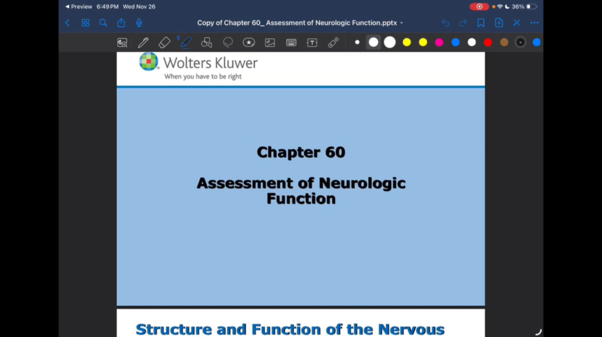 Chapter 60: Assessment of Neurologic Function - Review Notes - Studocu