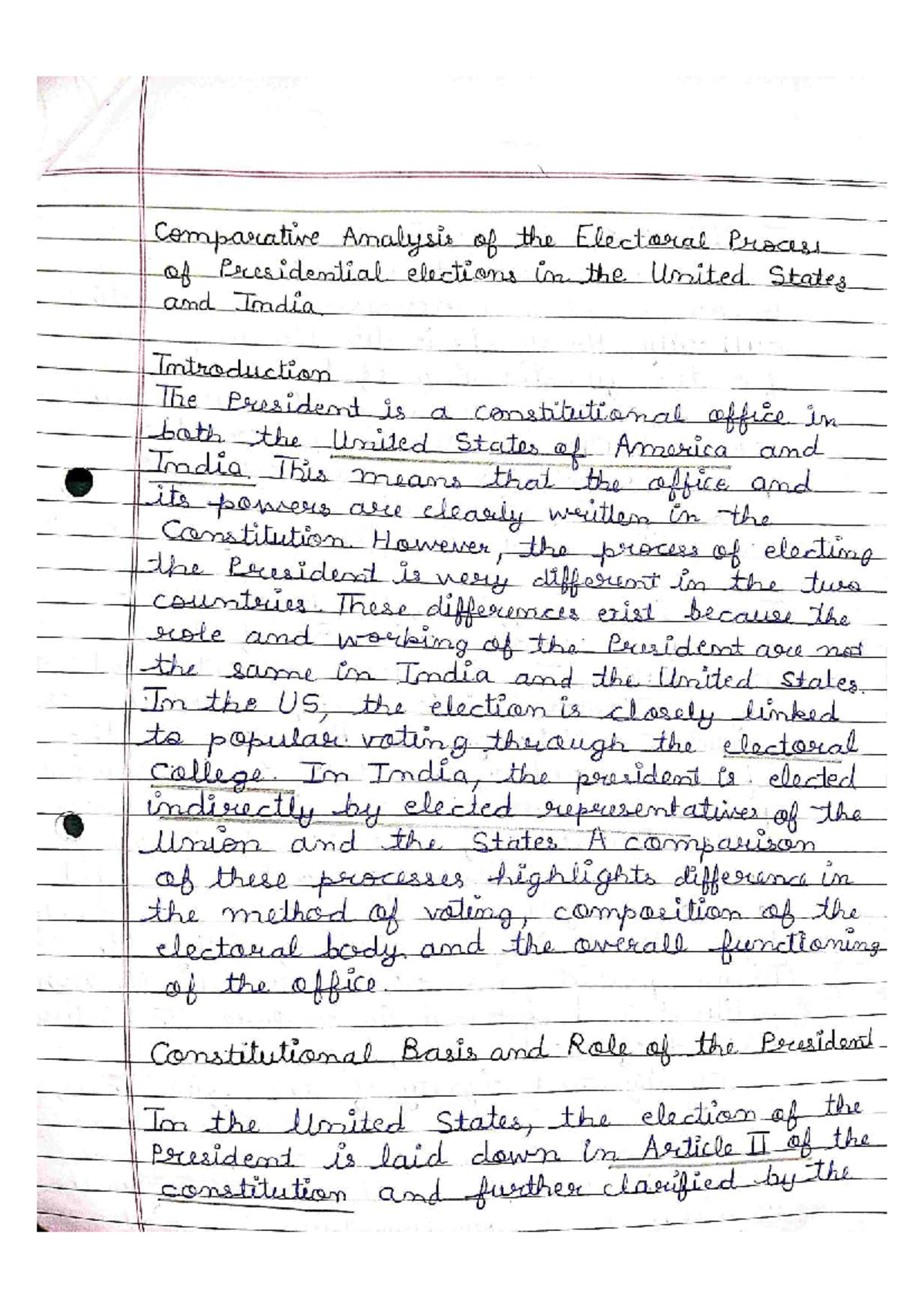 CCPA Assignment - Sem 4: Concepts in Comparative Politics - Studocu