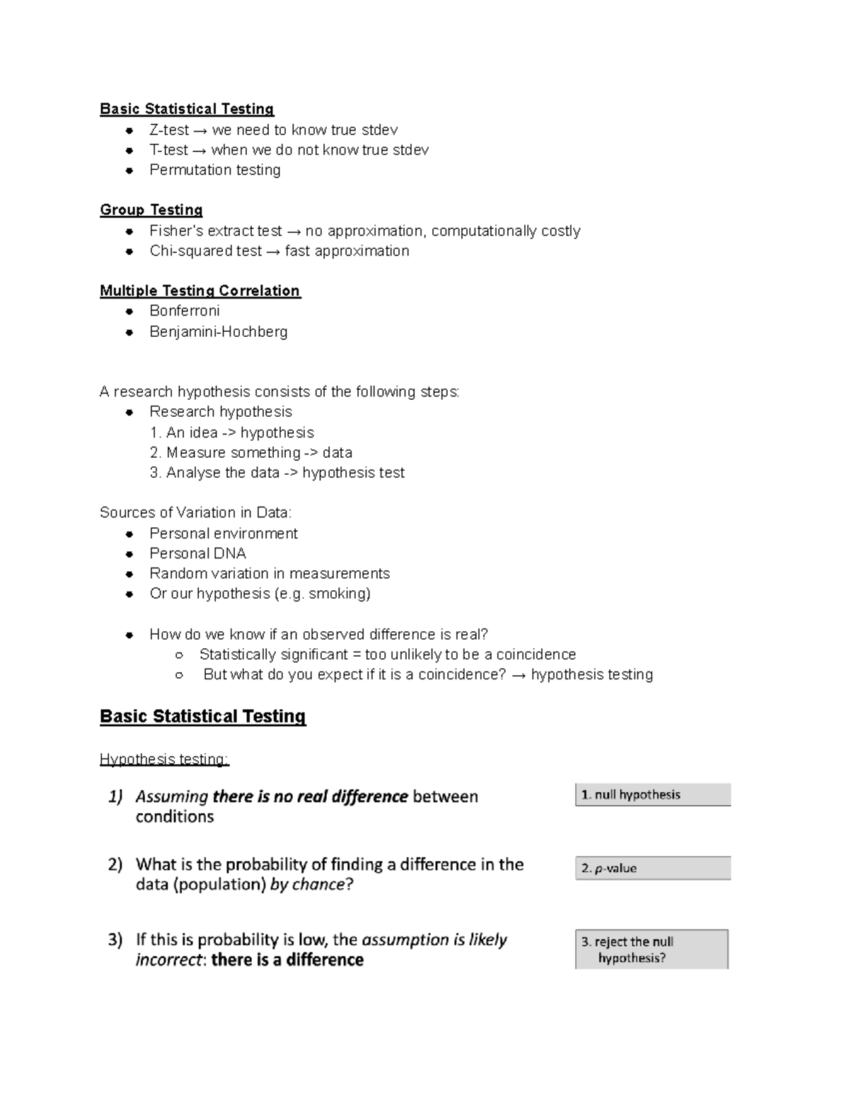 Lecture 2 - M5: Understanding Basic Statistical Testing Concepts ...