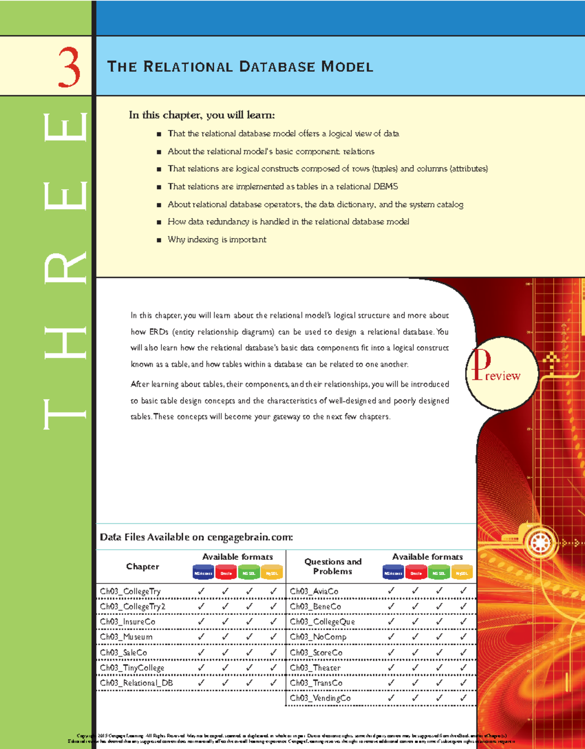 Chapter 3 - The Relational Database Model Overview and Concepts - Studocu