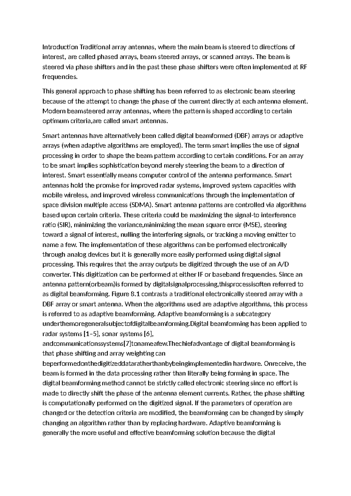 Unit II: Linear & Circular Arrays, Radiation Patterns, & Mutual ...