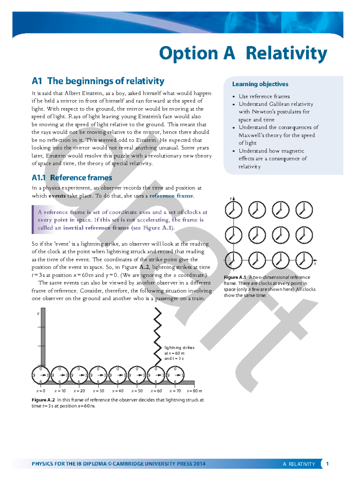 Applied Physics: Relativity Concepts and Applications (PHYS 101) - Studocu