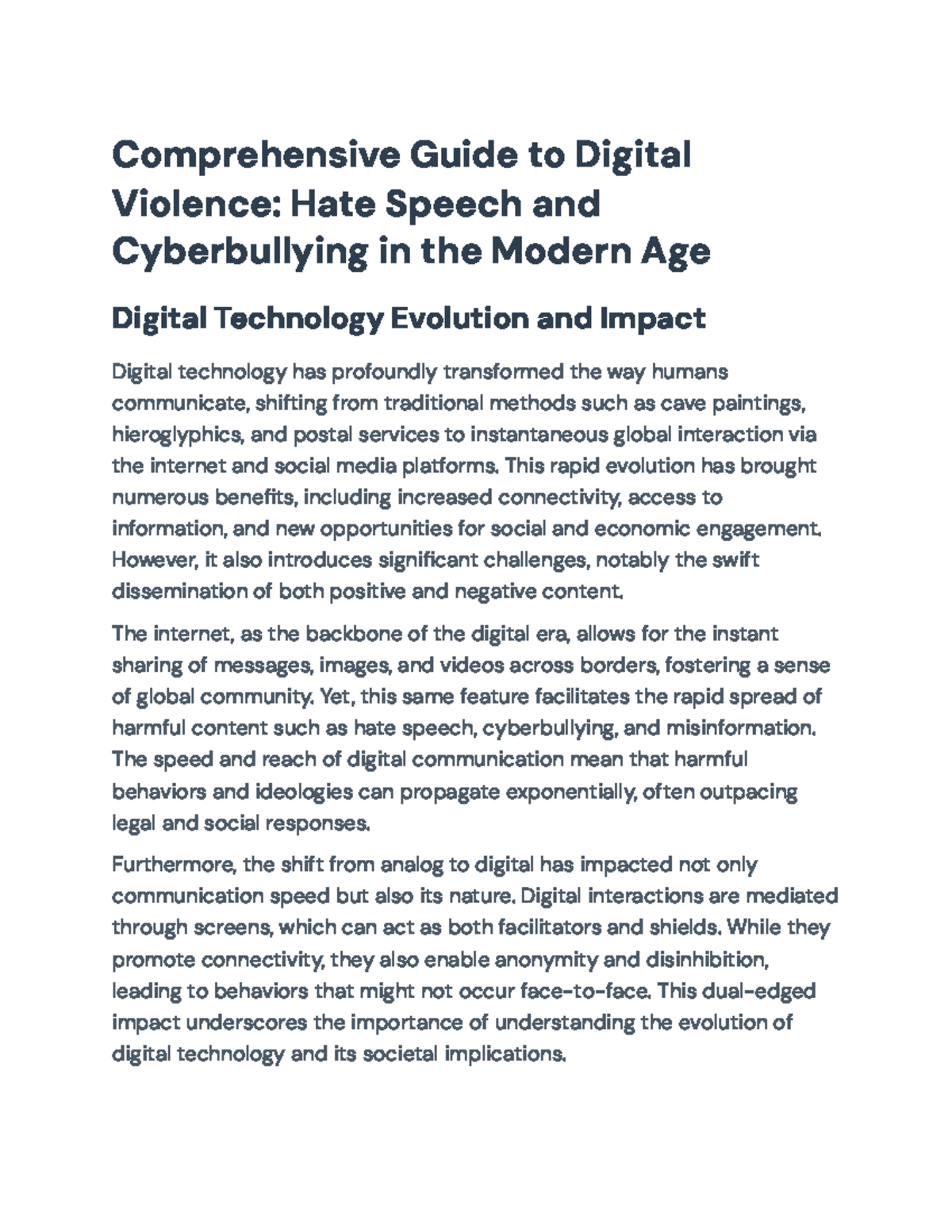 Comprehensive Guide to Hate Speech & Cyberbullying in Italy (Law 71/ ...