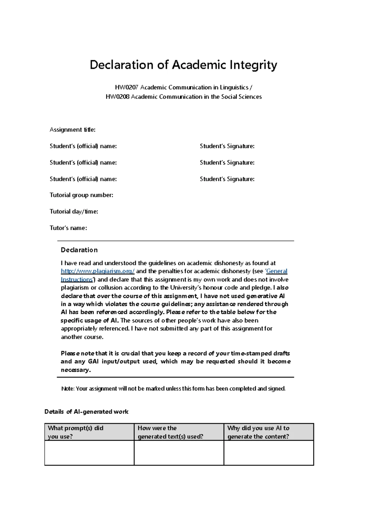 Formulation Form - CC0006: Project Formulation and Approval Form Do ...