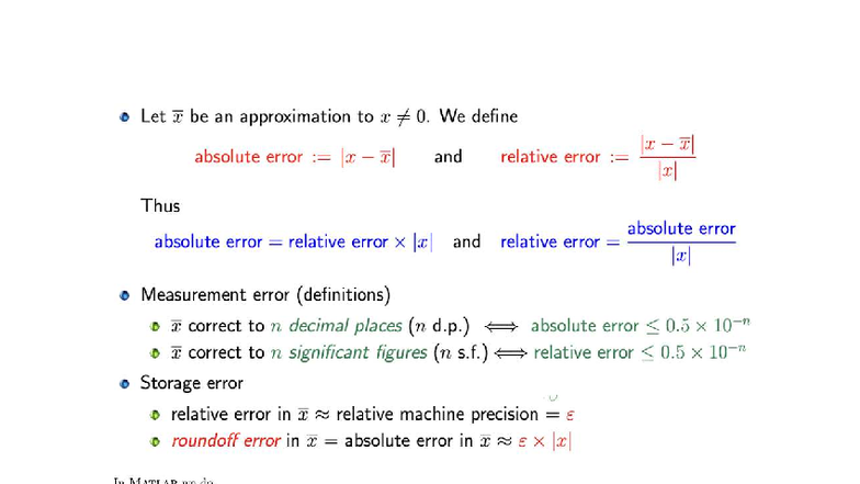 MATH2089 Numerical Methods Test 1: Matrix Symmetry & Factorization ...