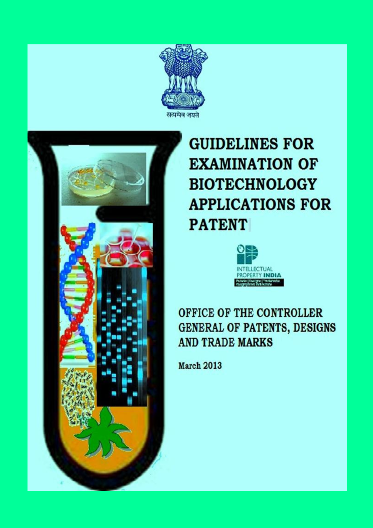 Guidelines for Examination of Biotechnology Patents (BIOT 101) - Studocu