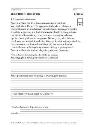 Sprawdzian 2 semestralny matematyka - - Studocu