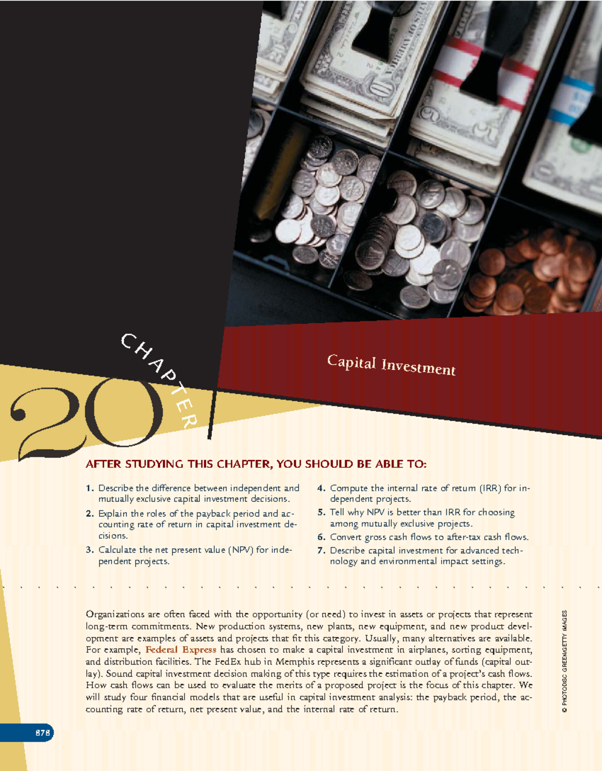 21. Chapter 20 - Capital Investment - 878 ####### Capital Investment ...