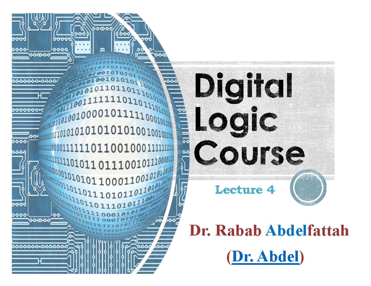 Lecture 4: Signed and Unsigned Binary Numbers - Studocu