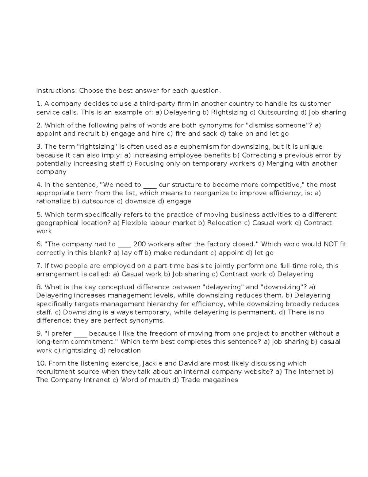 Quiz - Practice Questions for Midterm Exam Preparation - Studocu