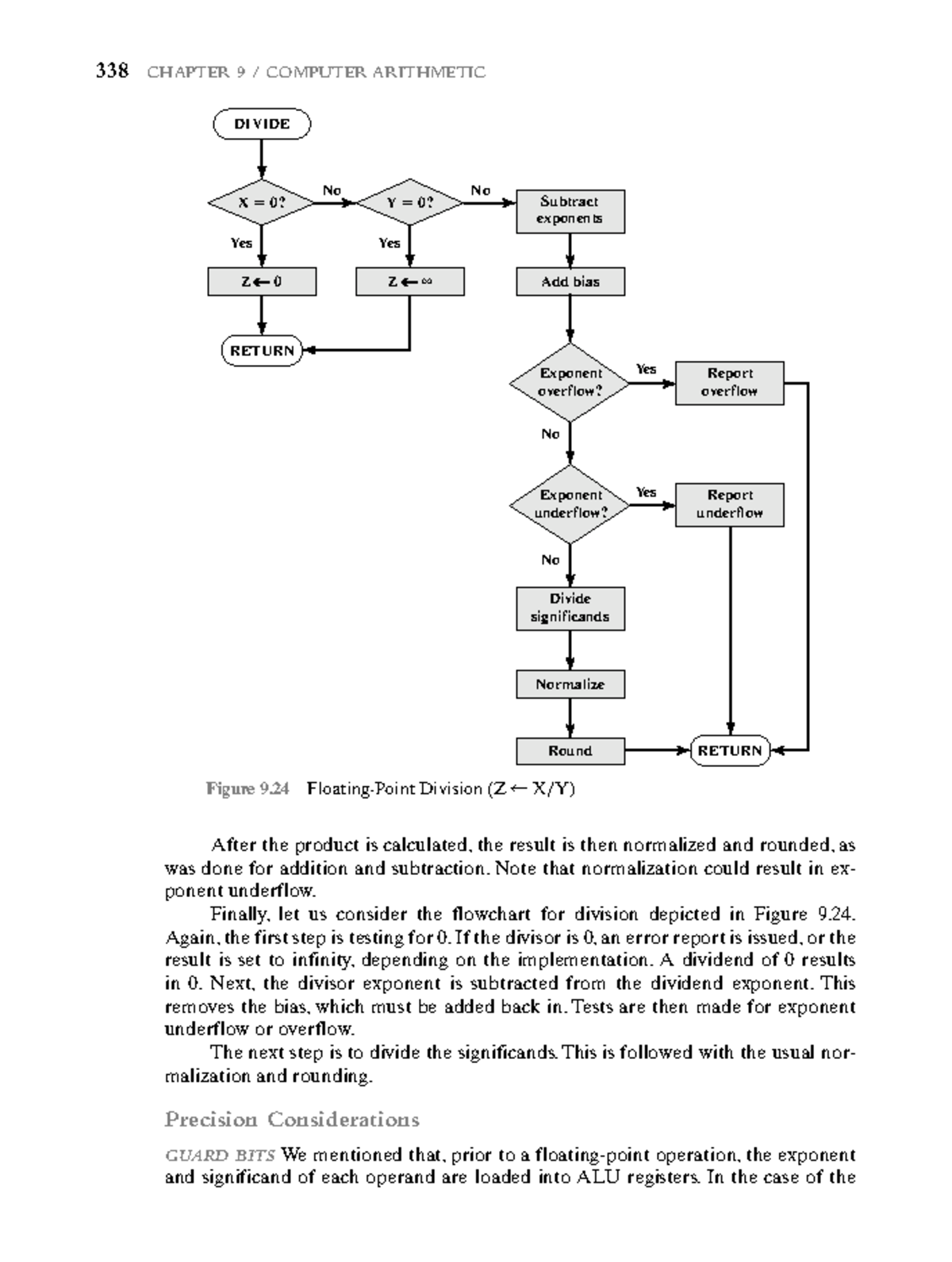 Computer Arithmetic Organization and Architecture - Chapter 9 Notes ...
