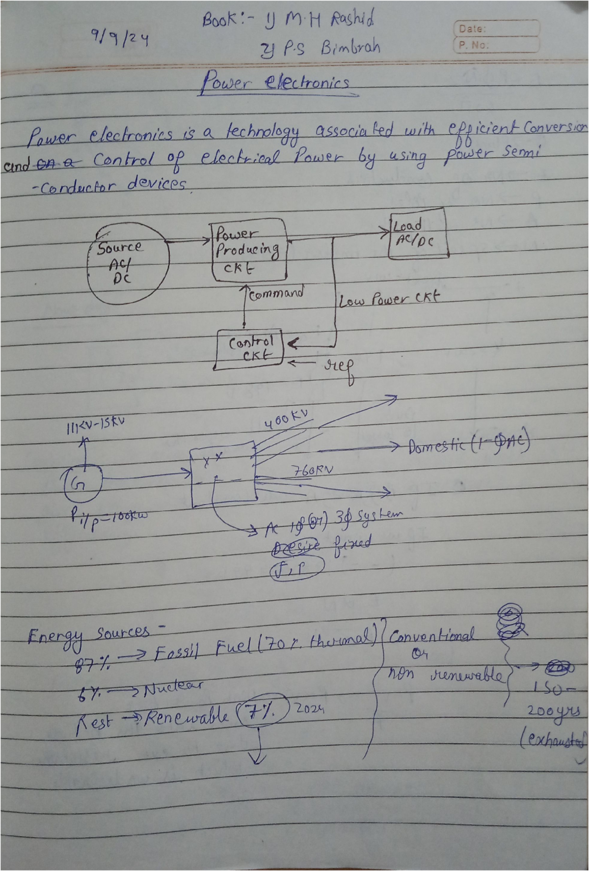Power Electronics (EE 101): Concepts and Applications Overview - Studocu