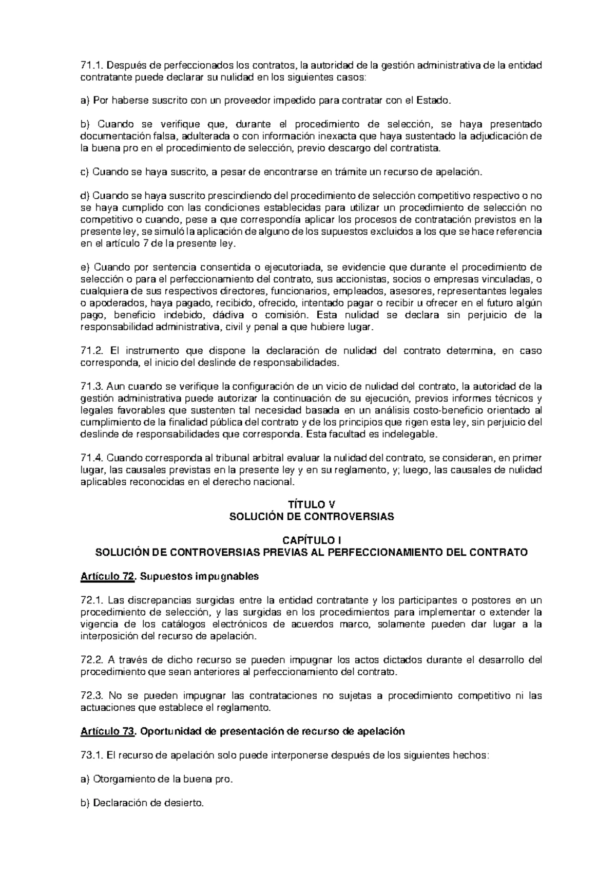 Ley General de Contrataciones Públicas N° 32069 - Parte 4: Plazos y ...