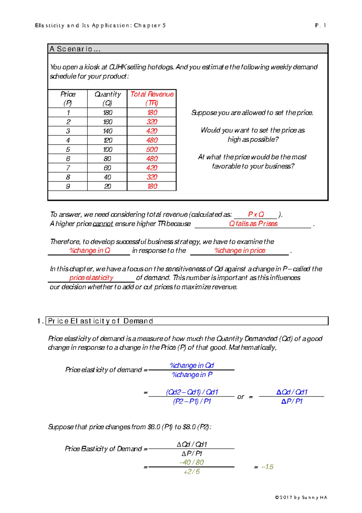 Week 9 Perfect Competition - Week 9 Perfect Competition Characteristics ...