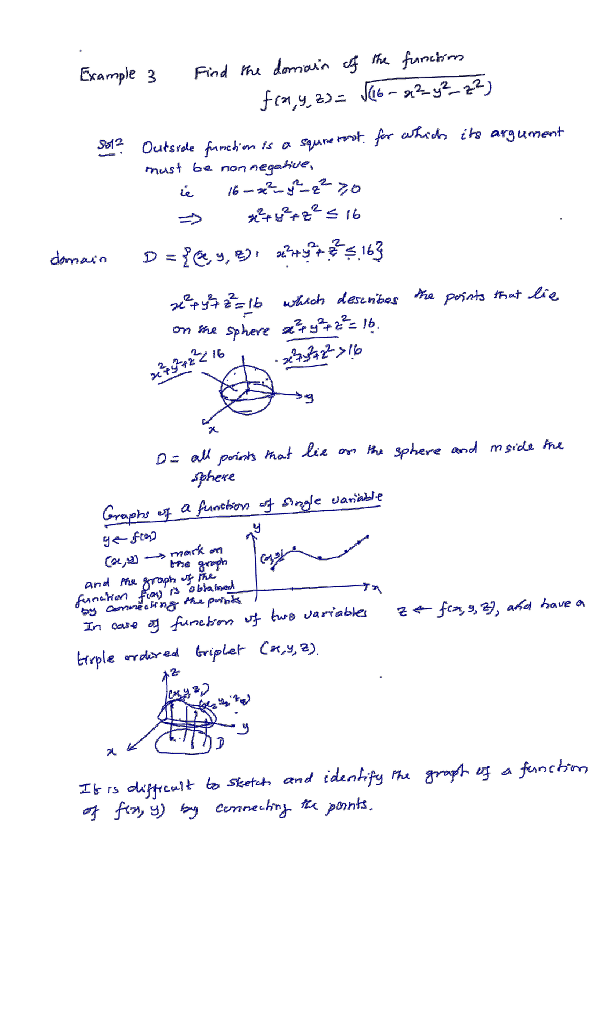 MATH 101: Week 2 Study on Function Domains and Graphs - Studocu