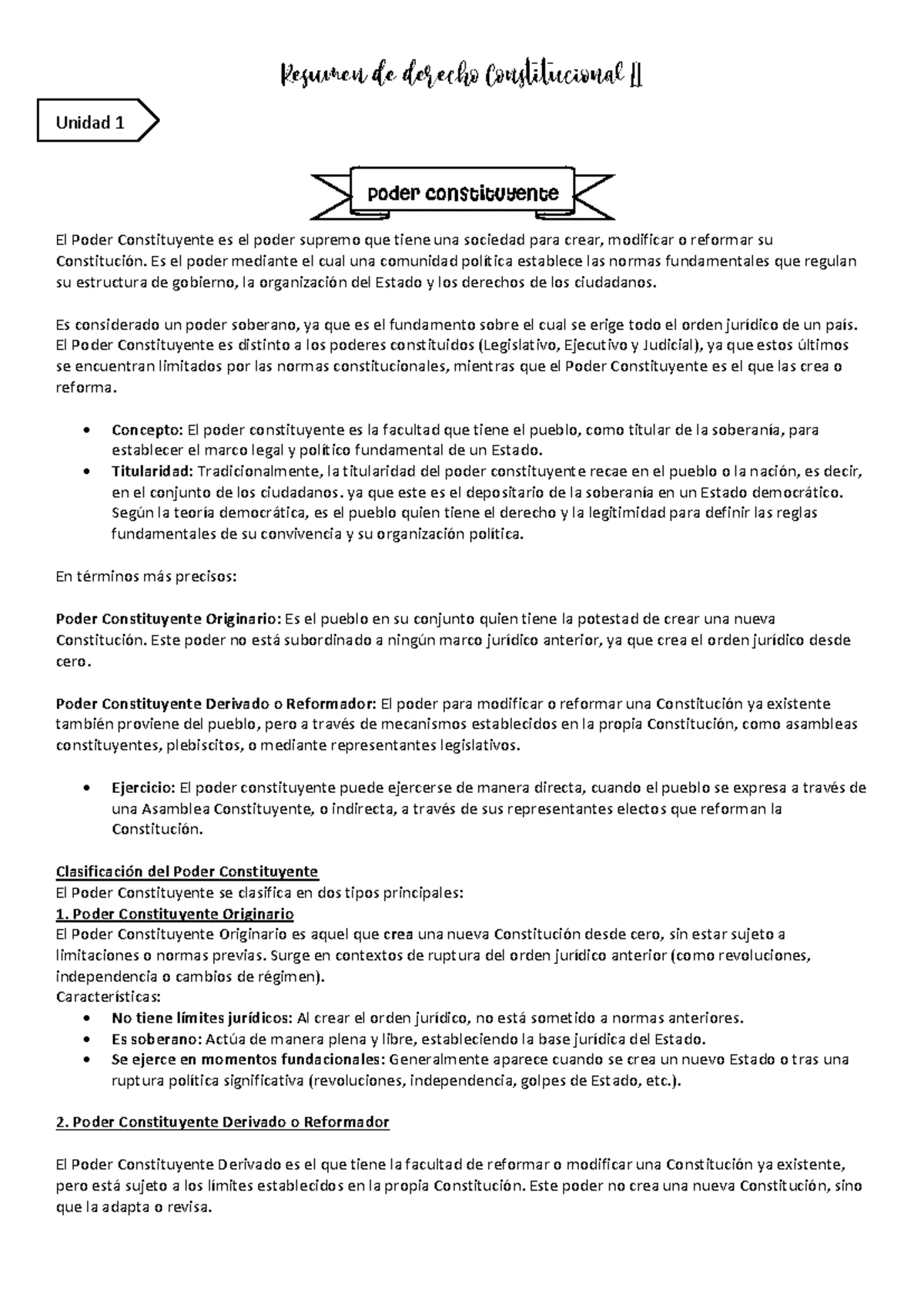 EXAMEN FINAL DE DERECHOS HUMANOS Y DERECHO CONSTITUCIONAL (50) - TEMA 1 ...