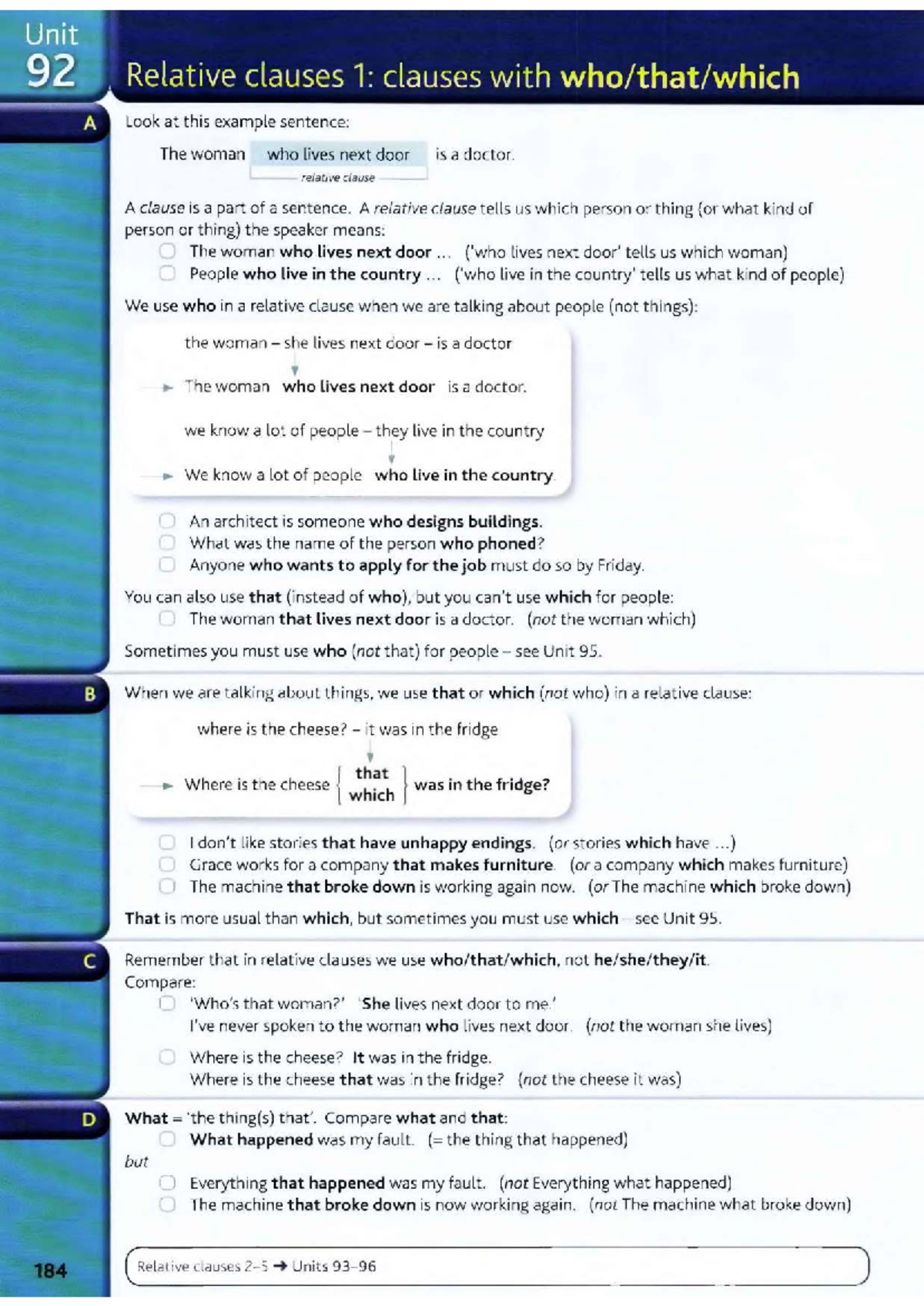 Relative Clauses 2: Understanding and Usage in English Grammar - Studocu