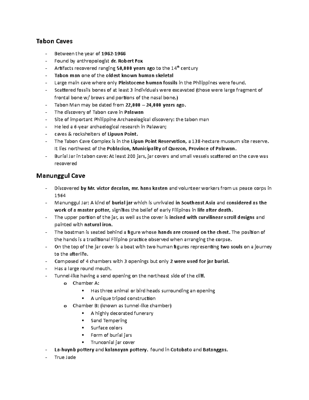 Reviewer for RIPH preliminary exam - Readings in Philippine History ...