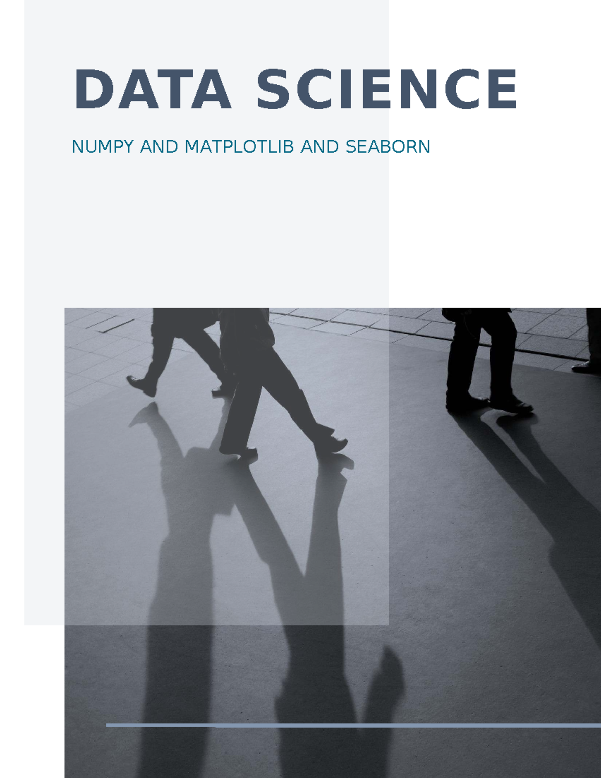 DATA SCIENCE: NumPy, Matplotlib & Seaborn Coding Examples - Studocu