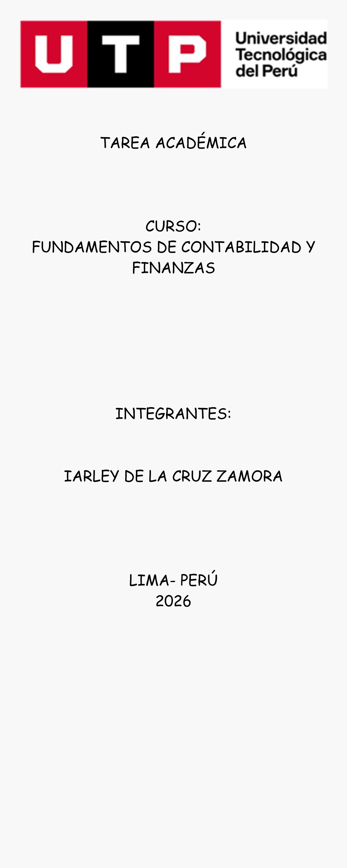 TAREA ACADÉMICA: Impacto de la Informalidad en el Perú - Fundamentos de ...