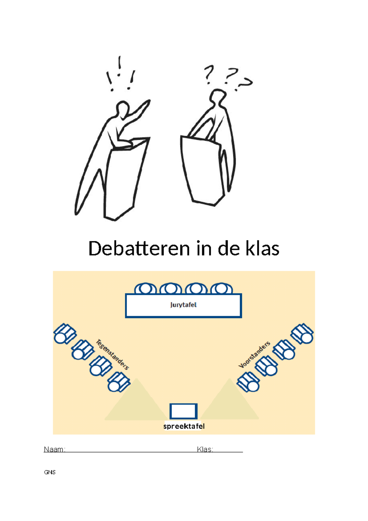 Debatboek GNS: Voorbereiding en Tips voor Succesvol Debatteren ...