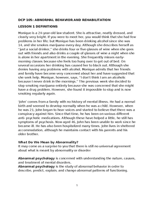 Behavior Therapy Study Guide - Psychotherapeutics 18MPS43C - Studocu