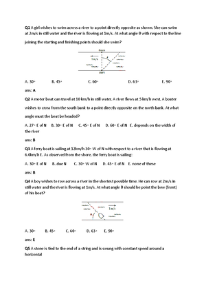 IB Physics Worksheets Topic B - Name: ______________________ Class