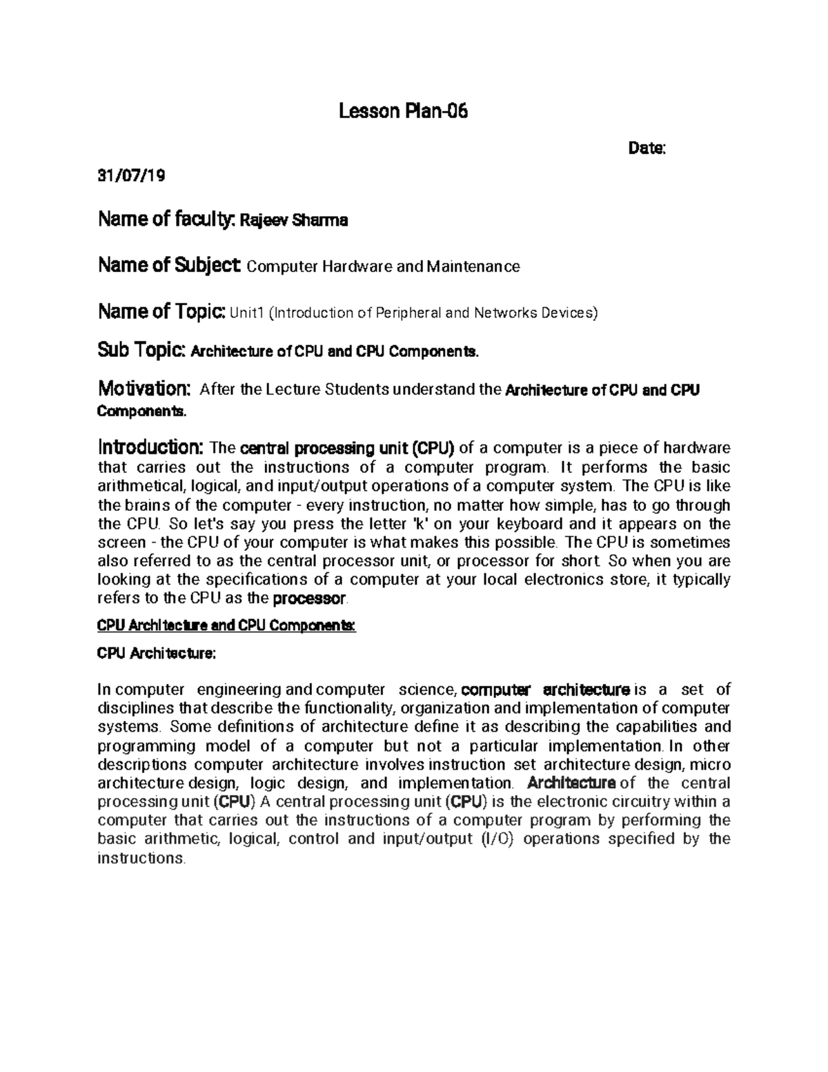 CSE101: Programming Constructs in C - Test Cases and Experiments - Studocu