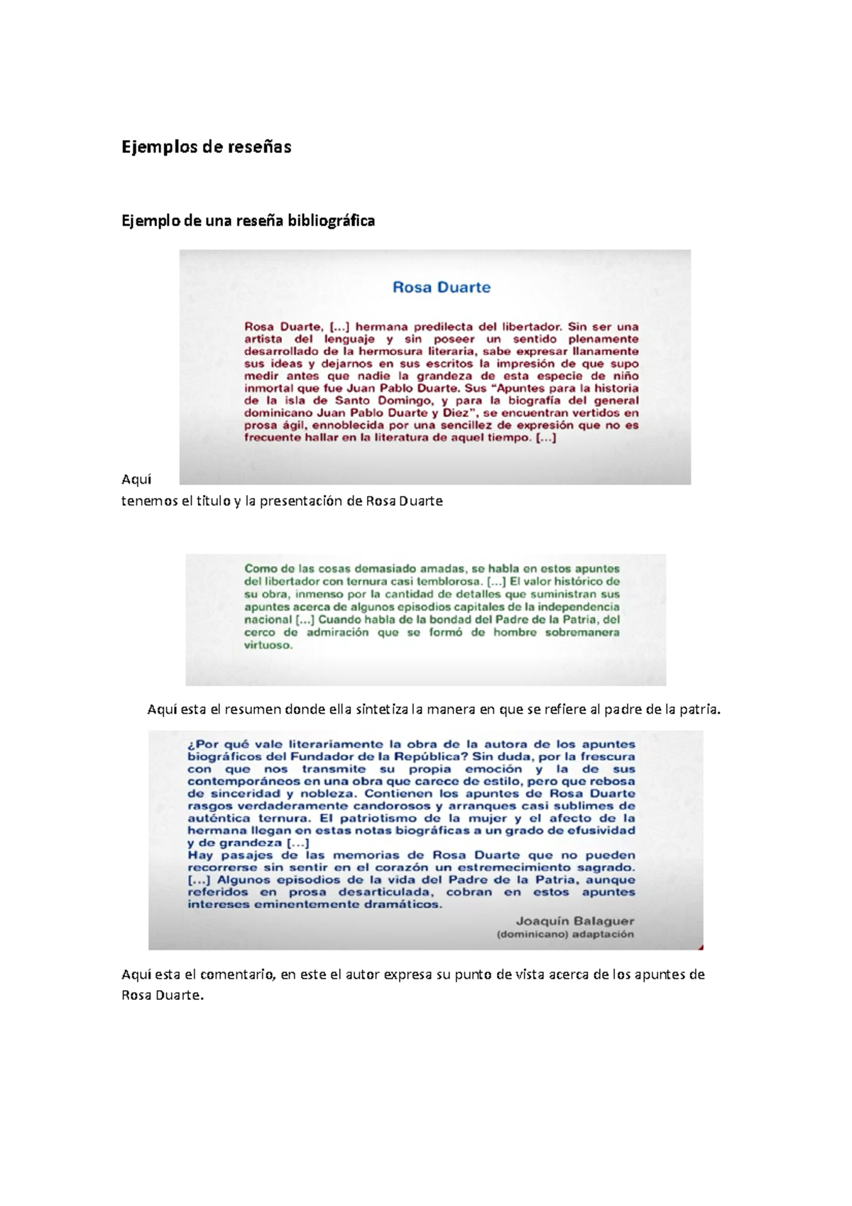 Ejemplos de Reseñas Literarias y Cinematográficas - Studocu