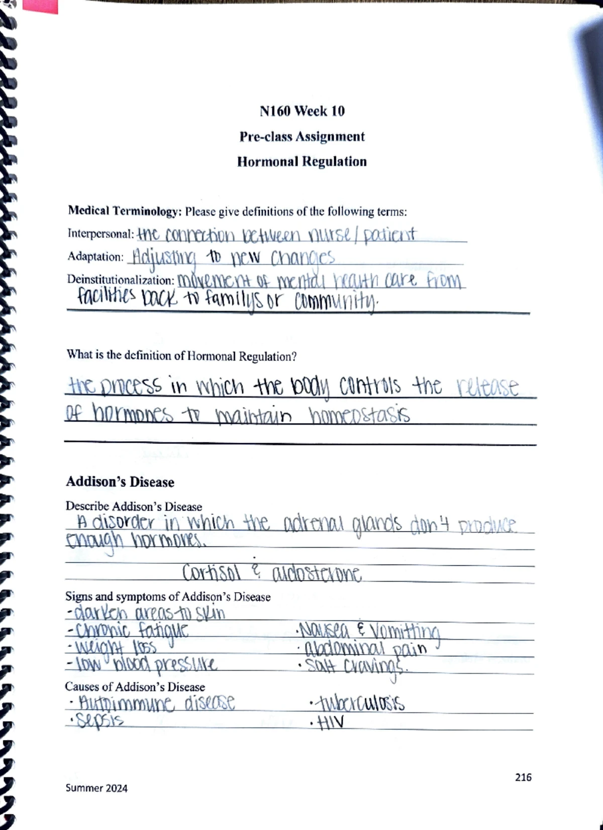 NUR 163 Week 7 - Mobility Homework Assignments and Tasks - Studocu