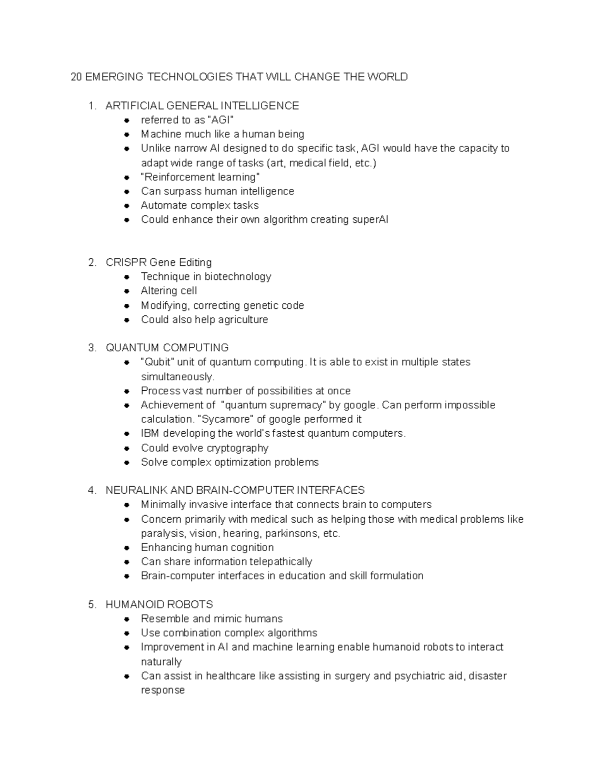 Emerging Technologies That Will Transform the Future: A Comprehensive ...