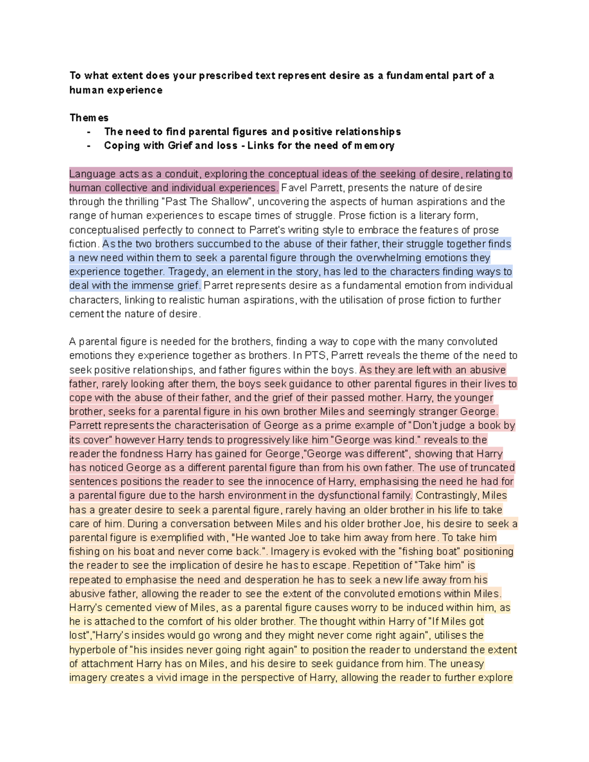 Common Module - Trials Essay - To what extent does your prescribed text ...