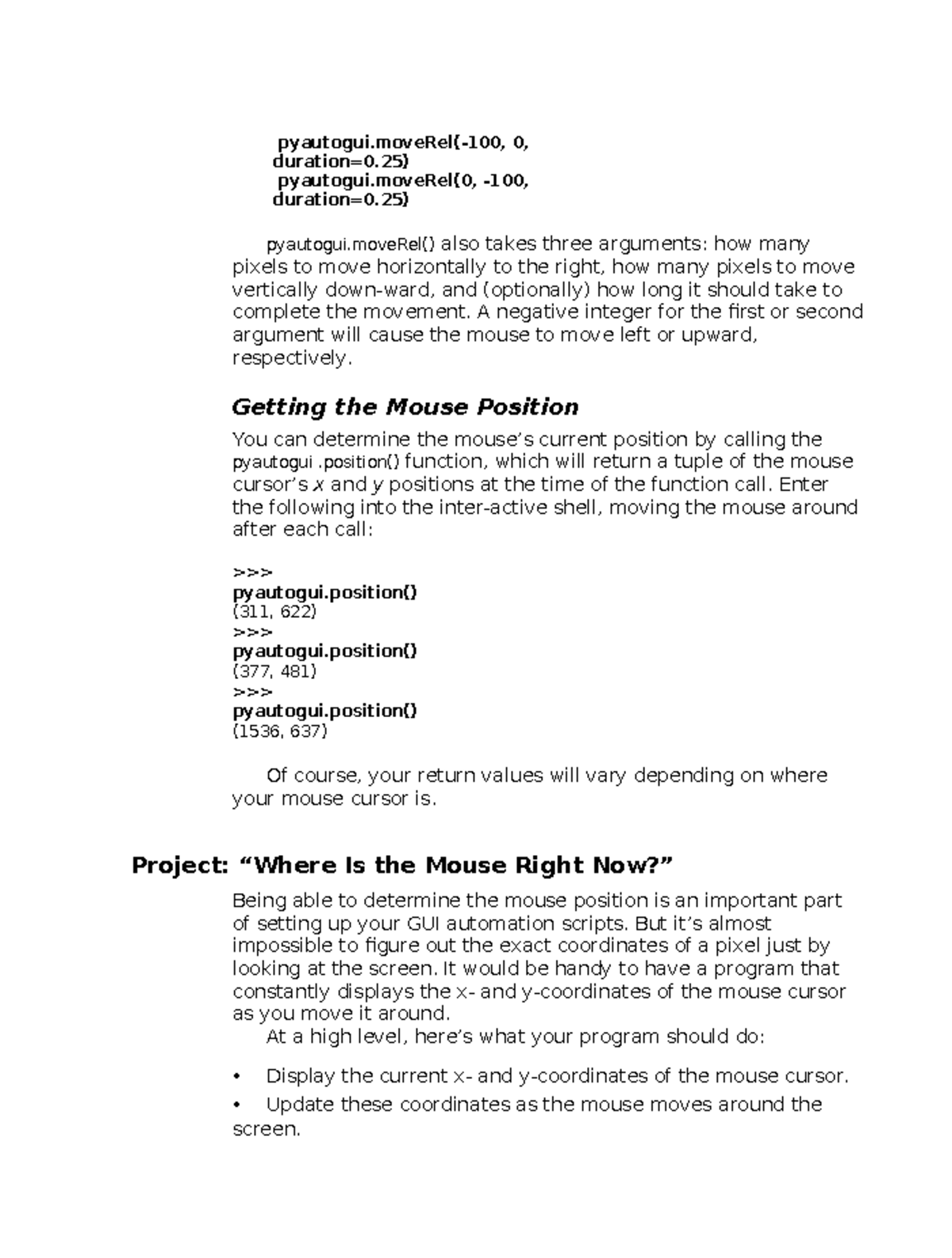 Automate the Boring Stuff with Python: PyAutoGUI Mouse Control Guide ...