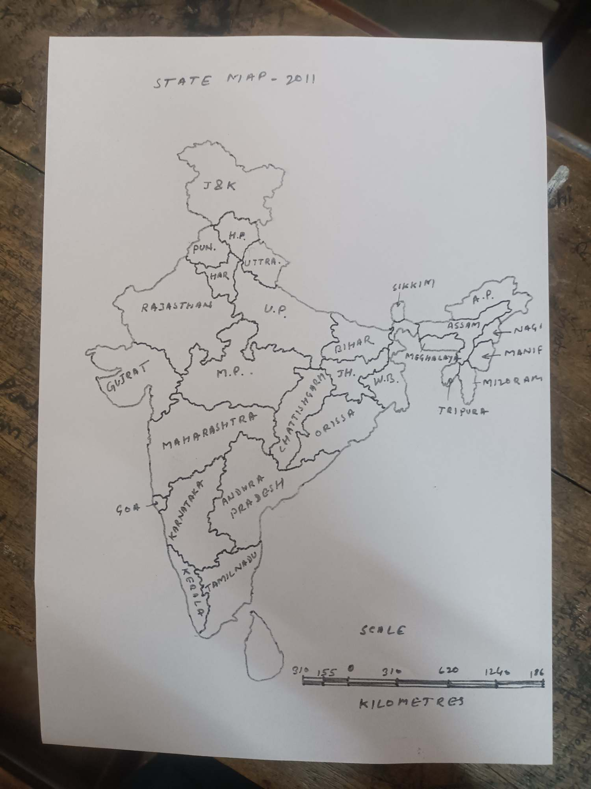 Geography 3rd Sem: State Population Distribution & Geomorphology Marks ...