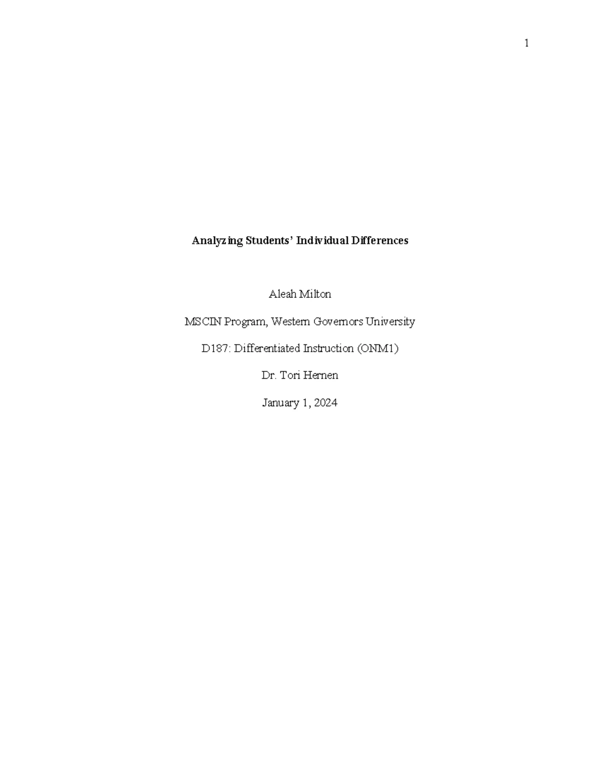 D187: Differentiating Content, Process, and Product in Math Lessons ...
