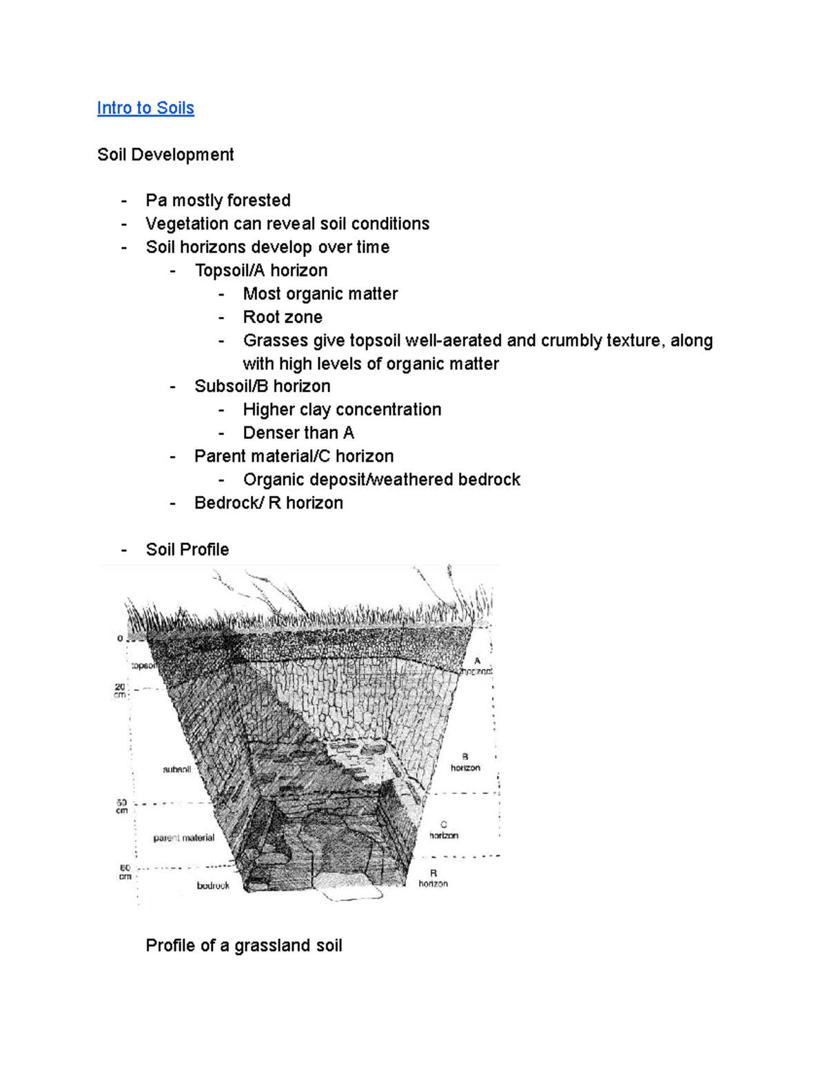 ENVIROTHON Soils Study Guide - Key Concepts and Applications - Intro to ...